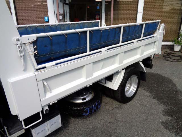 エルフトラック 強化フルフラットローダンプ 2t 新明和DR2-0110SY・コボレーン・内寸305x159x32(25枚目)