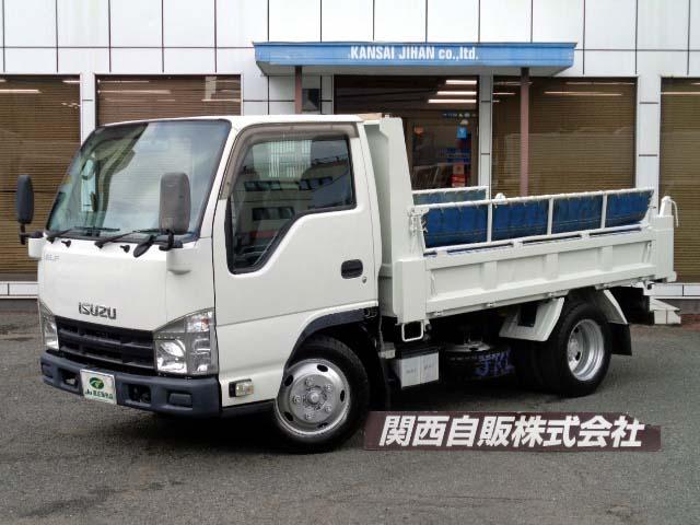 エルフトラック 強化フルフラットローダンプ 2t 新明和DR2-0110SY・コボレーン・内寸305x159x32(26枚目)