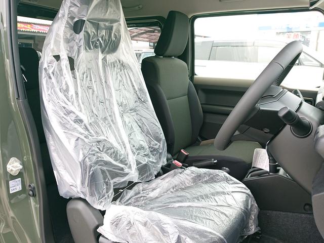 ジムニー ＸＣ　切り替え式４ＷＤ　届け出済未使用車　フロントシートヒーター　オートエアコン　プッシュスタートエンジン　ウインカードアミラー　アルミホイール　革巻きハンドル　ステアリングスイッチ（33枚目）