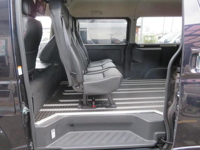 ハイエースバン スーパーGL ダークプライム アクティブエース 8人乗車 シートレイアウト変更可 Tセンス 両側電動スライド 社外16AW グリルガード オーバーフェンダー アルパイン11型ナビ Rモニター 固アタッチメント LED スマートキー(34枚目)