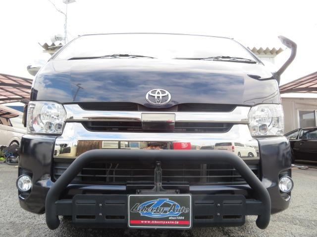 ハイエースバン スーパーGL ダークプライム アクティブエース 8人乗車 シートレイアウト変更可 Tセンス 両側電動スライド 社外16AW グリルガード オーバーフェンダー アルパイン11型ナビ Rモニター 固アタッチメント LED スマートキー(60枚目)