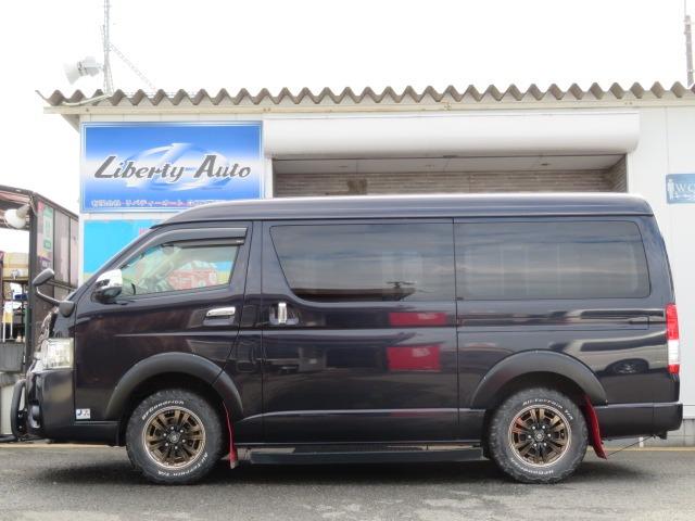 ハイエースバン スーパーGL ダークプライム アクティブエース 8人乗車 シートレイアウト変更可 Tセンス 両側電動スライド 社外16AW グリルガード オーバーフェンダー アルパイン11型ナビ Rモニター 固アタッチメント LED スマートキー(63枚目)