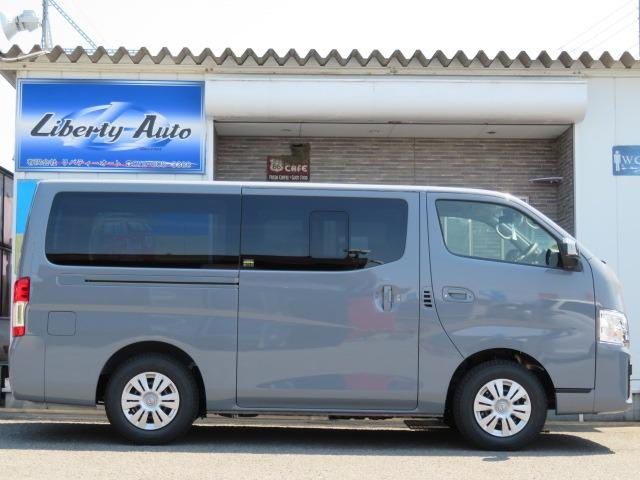 キャラバン ロンググランドプレミアムGX 新車未登録 4WD ディーゼルターボ 寒冷地 オートスライドドア スクラッチシールド アルパイン11型Dオーディオ 全方位運転支援 衝突軽減 アラウンドビューM 車線遺脱 シートヒーター 即納〇(5枚目)