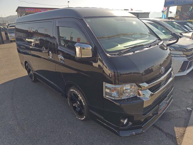 ハイエースバン スーパーGL ダークプライムII ワイドボディ 4WD エアロ 17アルミ リアスライドフロア デジタルインナーミラー パノラミックビューモニター ホワイトレタータイヤ 大型センターコンソール 寒冷地仕様 ナビ フルセグ BT(28枚目)