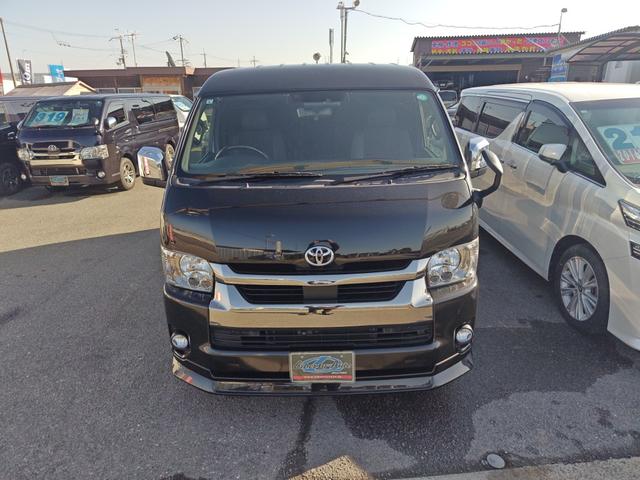 ハイエースバン スーパーGL ダークプライムII ワイドボディ 4WD エアロ 17アルミ リアスライドフロア デジタルインナーミラー パノラミックビューモニター ホワイトレタータイヤ 大型センターコンソール 寒冷地仕様 ナビ フルセグ BT(29枚目)