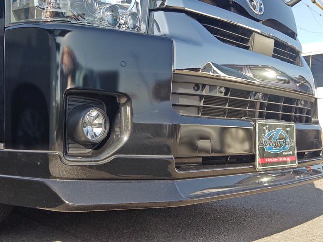 ハイエースバン スーパーGL ダークプライムII ワイドボディ 4WD エアロ 17アルミ リアスライドフロア デジタルインナーミラー パノラミックビューモニター ホワイトレタータイヤ 大型センターコンソール 寒冷地仕様 ナビ フルセグ BT(34枚目)