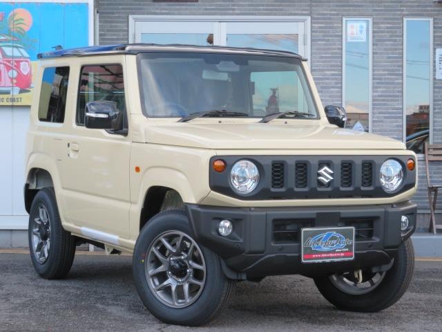 ジムニー XC 5型 マイナーチェンジ後 デユアルセンサーブレーキサポートII IIトーンカラー 切替式4WD 純正16AW シートヒーター サイドエアバッグ LEDライト アダプティブクルーズコントロール(2枚目)