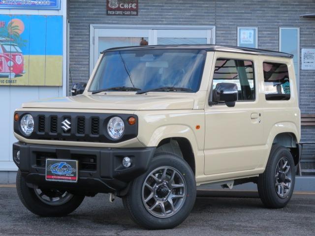 ジムニー XC 5型 マイナーチェンジ後 デユアルセンサーブレーキサポートII IIトーンカラー 切替式4WD 純正16AW シートヒーター サイドエアバッグ LEDライト アダプティブクルーズコントロール(4枚目)