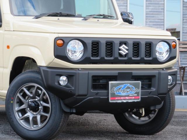 ジムニー XC 5型 マイナーチェンジ後 デユアルセンサーブレーキサポートII IIトーンカラー 切替式4WD 純正16AW シートヒーター サイドエアバッグ LEDライト アダプティブクルーズコントロール(62枚目)