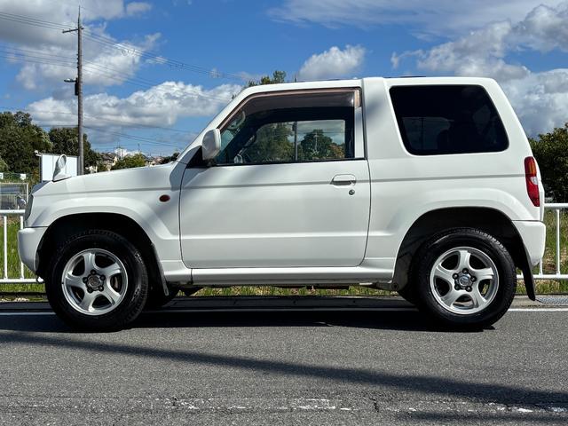 パジェロミニ X スタイリッシュパッケージ 純正アルミ 社外CD キーレス 背面タイヤ タイミングベルト交換済み(5枚目)