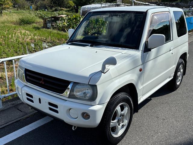 パジェロミニ X スタイリッシュパッケージ 純正アルミ 社外CD キーレス 背面タイヤ タイミングベルト交換済み(7枚目)