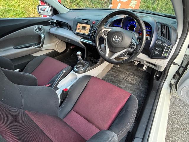 CR-Z α 6速MT 19インチ社外アルミ RECAROシート 社外マフラー ナビ TV バックカメラ クルコン 前後ドラレコ ETC(28枚目)