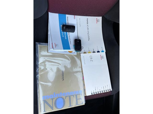 CR-Z α 6速MT 19インチ社外アルミ RECAROシート 社外マフラー ナビ TV バックカメラ クルコン 前後ドラレコ ETC(29枚目)