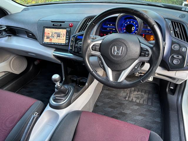 CR-Z α 6速MT 19インチ社外アルミ RECAROシート 社外マフラー ナビ TV バックカメラ クルコン 前後ドラレコ ETC(33枚目)