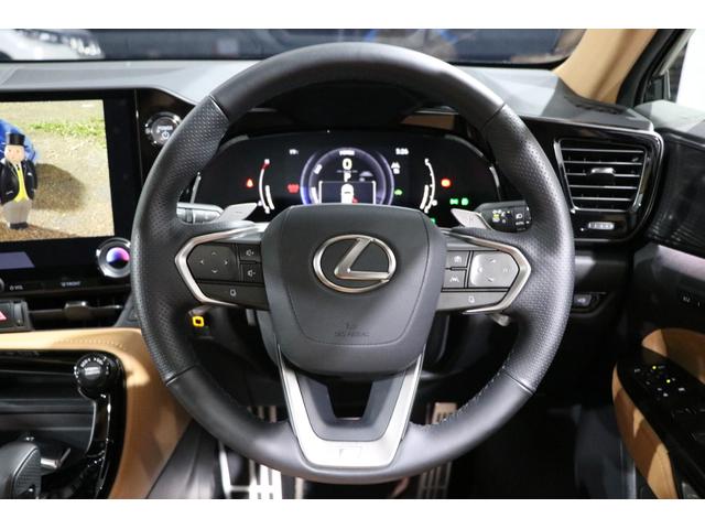 NX NX350h Fスポーツ TRDリヤディフューザー&スポーツマフラー/SC後(R6/2/29)新色ヘーゼル革シート/パノラマルーフ/ルーフレール/オレンジキャリパー/Dミラー/Fスポ専用液晶メーター/HUD/360カメラ(25枚目)