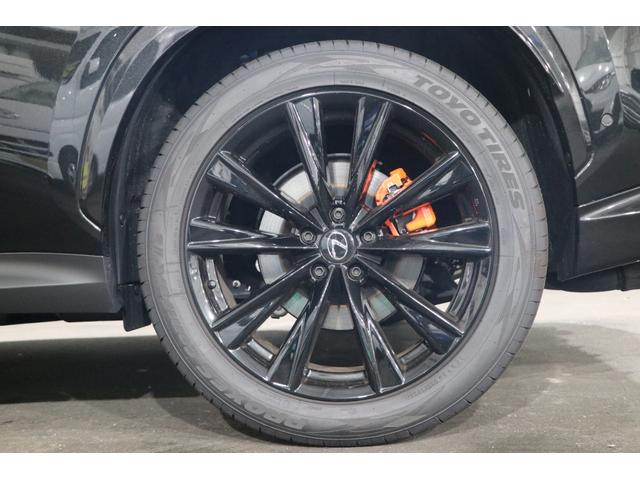 NX NX350h Fスポーツ TRDリヤディフューザー&スポーツマフラー/SC後(R6/2/29)新色ヘーゼル革シート/パノラマルーフ/ルーフレール/オレンジキャリパー/Dミラー/Fスポ専用液晶メーター/HUD/360カメラ(42枚目)