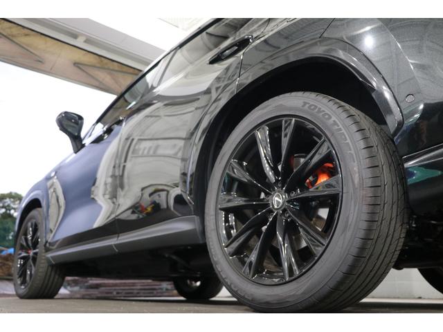 NX NX350h Fスポーツ TRDリヤディフューザー&スポーツマフラー/SC後(R6/2/29)新色ヘーゼル革シート/パノラマルーフ/ルーフレール/オレンジキャリパー/Dミラー/Fスポ専用液晶メーター/HUD/360カメラ(45枚目)