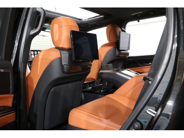 ＬＸ ＬＸ６００　エグゼクティブ　マクレビ／Ｄインナーミラー／モデリスタエアロ／レグザーニ２４ＡＷ／ルーフレール／リアエンターシステム／スペアシート／ブラウンレザーシート／エアシート・シートヒーター／サンルーフ／カードキー（27枚目）