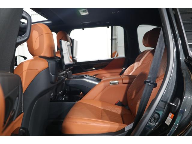ＬＸ ＬＸ６００　エグゼクティブ　マクレビ／Ｄインナーミラー／モデリスタエアロ／レグザーニ２４ＡＷ／ルーフレール／リアエンターシステム／スペアシート／ブラウンレザーシート／エアシート・シートヒーター／サンルーフ／カードキー（28枚目）