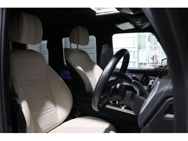 Gクラス G350d ブラバスルック/22AW/ラグジュアリーPKG/ブルメスターサウンドシステム/サンルーフ/ベージュレザー/電動シート/シートヒーター/レーンキープアシスト(12枚目)
