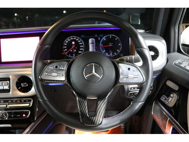Gクラス G350d ブラバスルック/22AW/ラグジュアリーPKG/ブルメスターサウンドシステム/サンルーフ/ベージュレザー/電動シート/シートヒーター/レーンキープアシスト(22枚目)