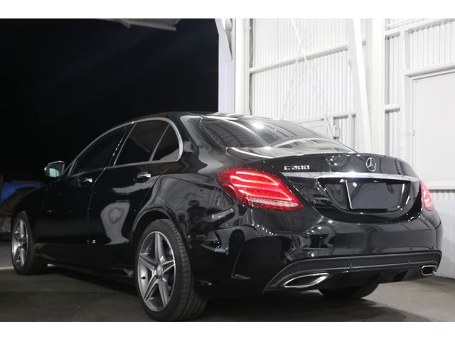 Cクラス C200アバンギャルド AMGライン レザーエクスクルーシブパッケージ/ヘッドアップディスプレイ/黒革シート/パークトロニック/シートヒーター/パワートランク/純正18インチAW/LEDライト(6枚目)