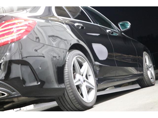 Cクラス C200アバンギャルド AMGライン レザーエクスクルーシブパッケージ/ヘッドアップディスプレイ/黒革シート/パークトロニック/シートヒーター/パワートランク/純正18インチAW/LEDライト(34枚目)