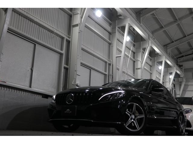Cクラス C200アバンギャルド AMGライン レザーエクスクルーシブパッケージ/ヘッドアップディスプレイ/黒革シート/パークトロニック/シートヒーター/パワートランク/純正18インチAW/LEDライト(43枚目)