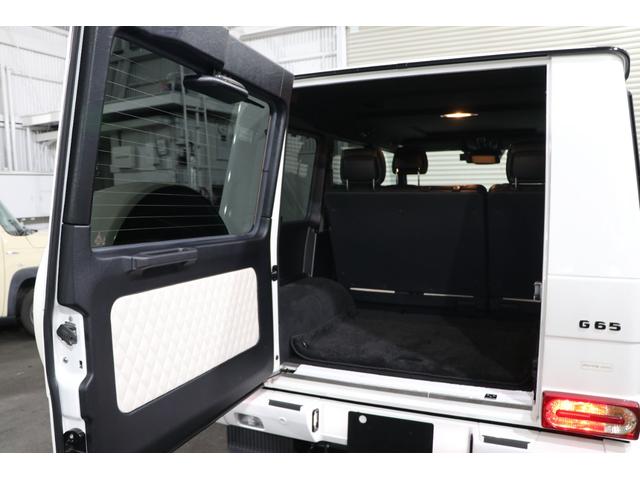 Ｇクラス Ｇ６５　６３０馬力／エクスクルーシブエディションＰＫＧ／サンルーフ／ＡＭＧスポーツストライプ／デジーノインテリア／カーボンインテリアＰＫＧ／同色スペアカバー／ステンレスアンダーガード／左Ｈ／ＥＴＣ／Ｂカメラ（9枚目）