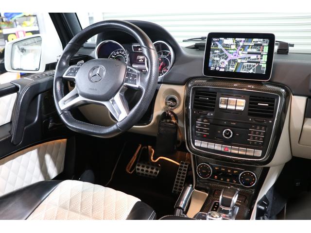 Ｇクラス Ｇ６５　６３０馬力／エクスクルーシブエディションＰＫＧ／サンルーフ／ＡＭＧスポーツストライプ／デジーノインテリア／カーボンインテリアＰＫＧ／同色スペアカバー／ステンレスアンダーガード／左Ｈ／ＥＴＣ／Ｂカメラ（24枚目）
