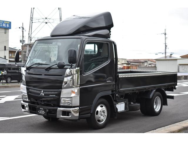 キャンター ＰＳ　ＰＷ　３．０Ｄ　積載２０００ｋｇ　低床　リアＷタイヤ　ＰＳ　ＰＷ　３．０Ｄ　積載２．０ｔ　リアＷタイヤ　低床　ＥＴＣ　オーディオナビ　Ｂｌｕｅｔｏｏｔｈ対応メタリックブラック　導風板（28枚目）