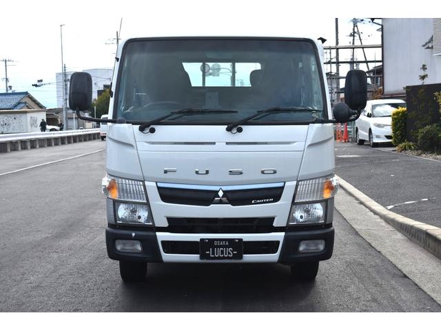 キャンター 　ＰＳ　ＰＷ　５ＭＴ　電格ミラー　積載２０００ｋｇ　ホイールライナー　フォグライ車両総重量４６１０ｋｇ　リアヒーター　ダブルタイヤ　荷台鉄板　背面縞板　笠木（3枚目）