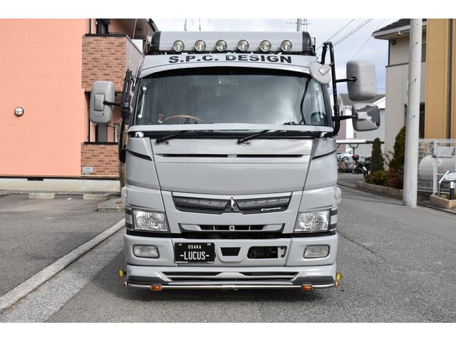 キャンター ＰＳ　ＰＷ　３．０ＤＴ　５ＭＴ　積載２０００ｋｇ　ＥＴＣ　ＰＳ　ＰＷ　３．０ＤＴ　５ＭＴ　積載２０００ｋｇ　ＥＴＣ　柿本マフラー　ルーフキャリア　バックアイ　フルセグナビ　サイドマーカー（2枚目）