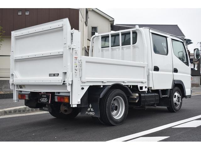 Ｗキャブ全低床　ＰＳ　ＰＷ　ＡＴ　リヤヒーター　積載２０００ｋｇ　パワーゲート８００ｋｇ　ＥＴＣ　荷台鉄板架装　フォグライト　助手席エアバック　６人乗(4枚目)