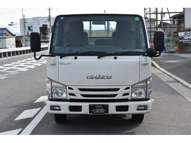 エルフトラック フルフラットロー 垂直式パワーゲート 積載2000kg AT 車両総重量4755kg 電格ミラー 荷台鉄板 ETC 荷台長さ309cm 高さ39cm(4枚目)