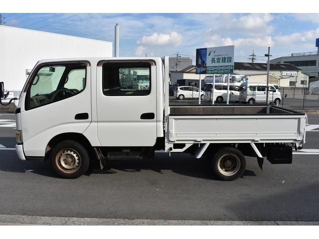 トヨエース Ｗキャブロングジャストロー　積載１２５０ｋｇ　ＭＴ　車両総重量３３２０ｋｇ　リアヒーター　ＥＴＣ　フロントフォグランプ　荷台長さ２１０ｃｍ　幅１６０ｃｍ　高さ３８ｃｍ（6枚目）