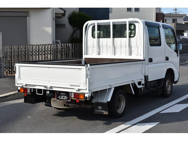 トヨエース Ｗキャブロングジャストロー　積載１２５０ｋｇ　ＭＴ　車両総重量３３２０ｋｇ　リアヒーター　ＥＴＣ　フロントフォグランプ　荷台長さ２１０ｃｍ　幅１６０ｃｍ　高さ３８ｃｍ（9枚目）
