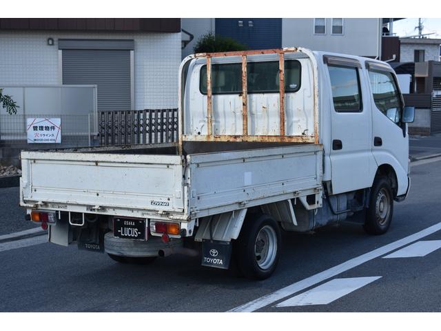 ダイナトラック Wキャブロングジャストロー 積載1250kg MT 新免許対応 車両総重量3320kg ガソリン 荷台寸法 長さ210cm 幅160cm 高さ38cm(12枚目)