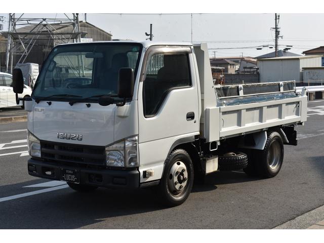 エルフトラック フルフラットローダンプ 積載3000kg 車両総重量6085kg AT コボレーン付き 極東 荷台長さ304cm 幅159cm 高さ37cm 準中型免許(5枚目)