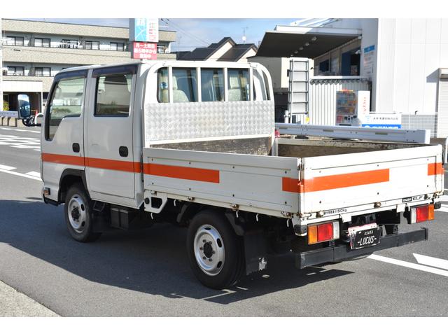 エルフトラック Wキャブフルフラットロー 積載1150kg 車両総重量3930kg AT アイドリングストップ フォグランプ 荷台長さ209cm 幅162cm 38cm(26枚目)