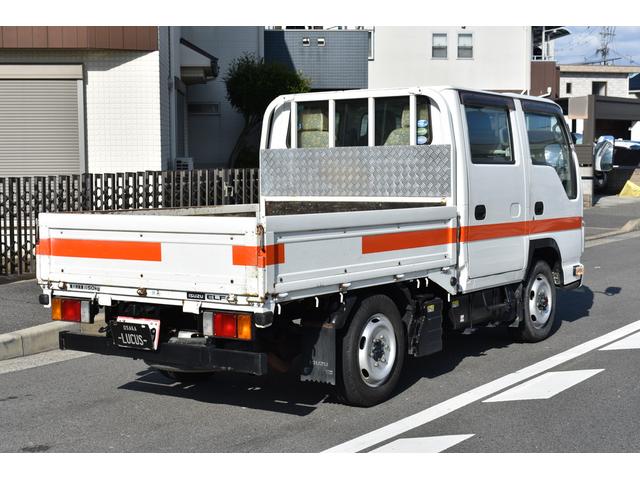 エルフトラック Wキャブフルフラットロー 積載1150kg 車両総重量3930kg AT アイドリングストップ フォグランプ 荷台長さ209cm 幅162cm 38cm(28枚目)