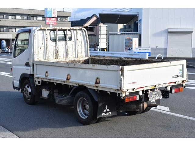 キャンター 全低床　積載２０００ｋｇ　荷台鉄板架装　ＡＴ　ＥＴＣ　車両総重量４３４５ｋｇ　ロープ穴　長さ４６９ｃｍ　幅１６９ｃｍ　高さ１９９ｃｍ　ダブルタイヤ（24枚目）