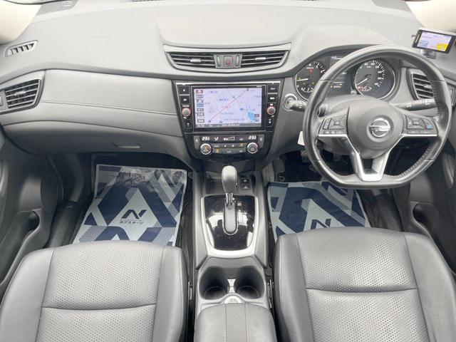 エクストレイル 20Xi 4WD 純正9インチナビ エマージェンシーブレーキ プロパイロット アラウンドビューモニター インテリジェントルームミラー ETC Bluetooth LEDヘッドライト 純正18インチアルミホイール(2枚目)