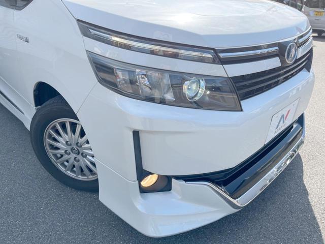 ヴォクシー ハイブリッドV モデリスタフルエアロ 純正ナビ 両側電動スライドドア セーフティセンスC クルーズコントロール バックカメラ ETC Bluetooth LEDヘッドライト 純正15インチアルミホイール(12枚目)