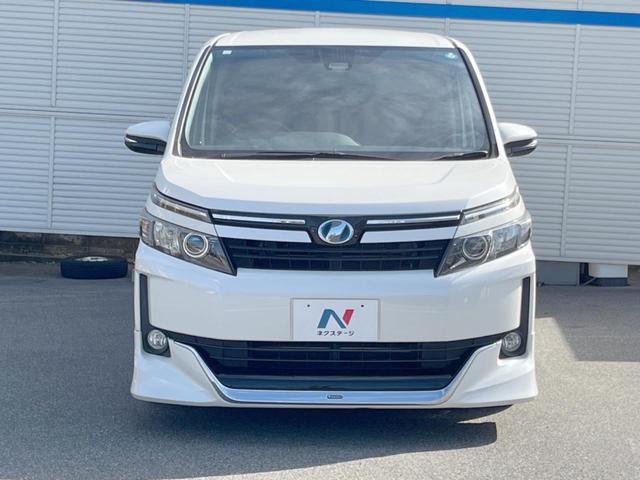 ヴォクシー ハイブリッドV モデリスタフルエアロ 純正ナビ 両側電動スライドドア セーフティセンスC クルーズコントロール バックカメラ ETC Bluetooth LEDヘッドライト 純正15インチアルミホイール(14枚目)