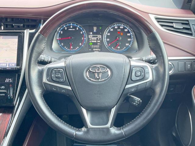 ハリアー プレミアム 純正9インチナビ バックカメラ クルーズコントロール パワーバックドア ETC Bluetooth LEDヘッド&LEDフォグライト 純正18インチアルミホイール(11枚目)