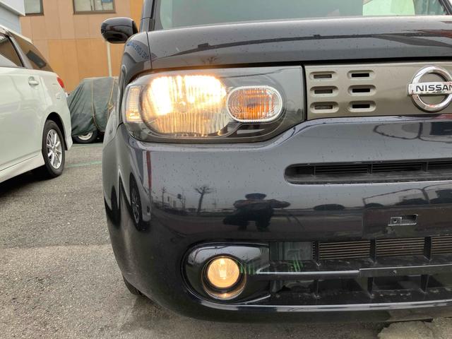 キューブ １５Ｘ　インディゴ＋プラズマ　ＥＴＣ　バックカメラ　ナビ　ＴＶ　ＨＩＤ　スマートキー　電動格納ミラー　ベンチシート　ＣＶＴ　アルミホイール　ミュージックプレイヤー接続可　Ｂｌｕｅｔｏｏｔｈ　盗難防止システム　衝突安全ボディ　ＡＢＳ（12枚目）