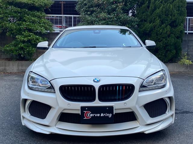 ６シリーズ ６４０ｉクーペ　ＥＮＥＲＧＹエナジーコンプリート　黒革　ＨＤＤナビ地デジＢカメラ　スマートキー　ＥＶＯ１３．１／１２．１／０６．１ボディキット　ＭＳステンレスマフラー　インディヴィデュアル　タイプ３アルミ　ＯＰ３０７（2枚目）