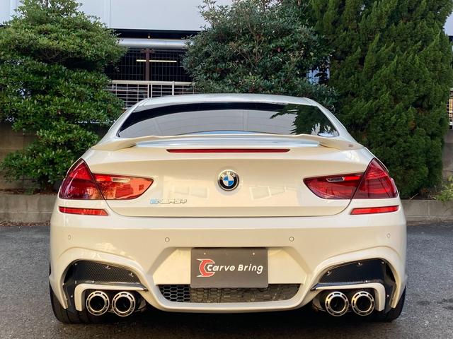 ６シリーズ ６４０ｉクーペ　ＥＮＥＲＧＹエナジーコンプリート　黒革　ＨＤＤナビ地デジＢカメラ　スマートキー　ＥＶＯ１３．１／１２．１／０６．１ボディキット　ＭＳステンレスマフラー　インディヴィデュアル　タイプ３アルミ　ＯＰ３０７（5枚目）