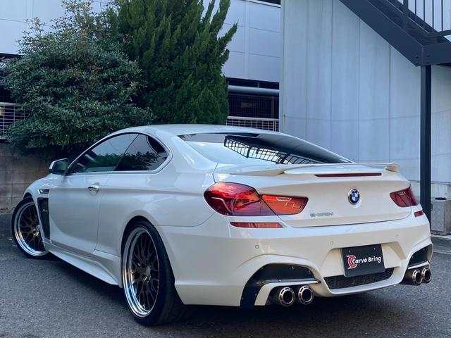 ６シリーズ ６４０ｉクーペ　ＥＮＥＲＧＹエナジーコンプリート　黒革　ＨＤＤナビ地デジＢカメラ　スマートキー　ＥＶＯ１３．１／１２．１／０６．１ボディキット　ＭＳステンレスマフラー　インディヴィデュアル　タイプ３アルミ　ＯＰ３０７（6枚目）